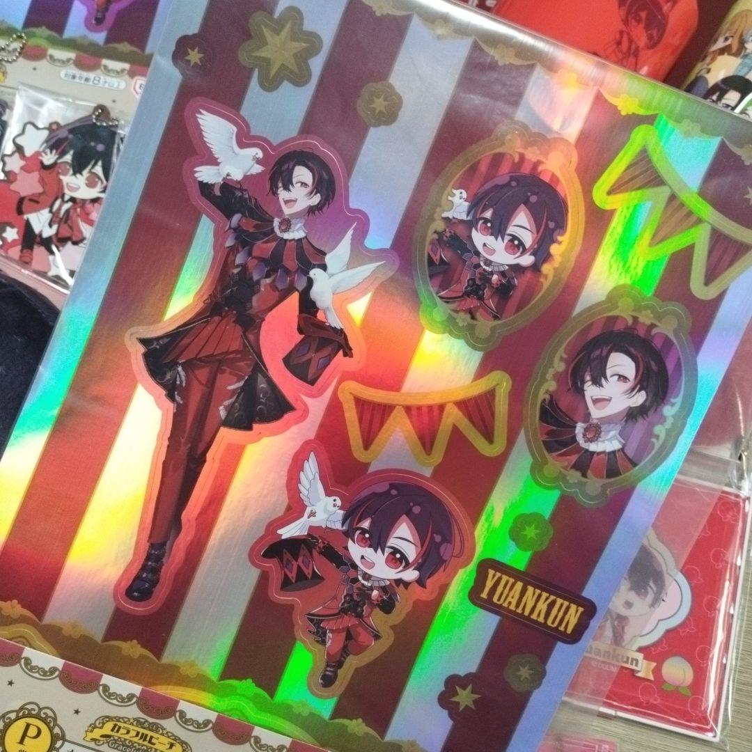 カラフルピーチ ゆあんくん まとめ売り 一番くじ アクキー 鏡 タオル