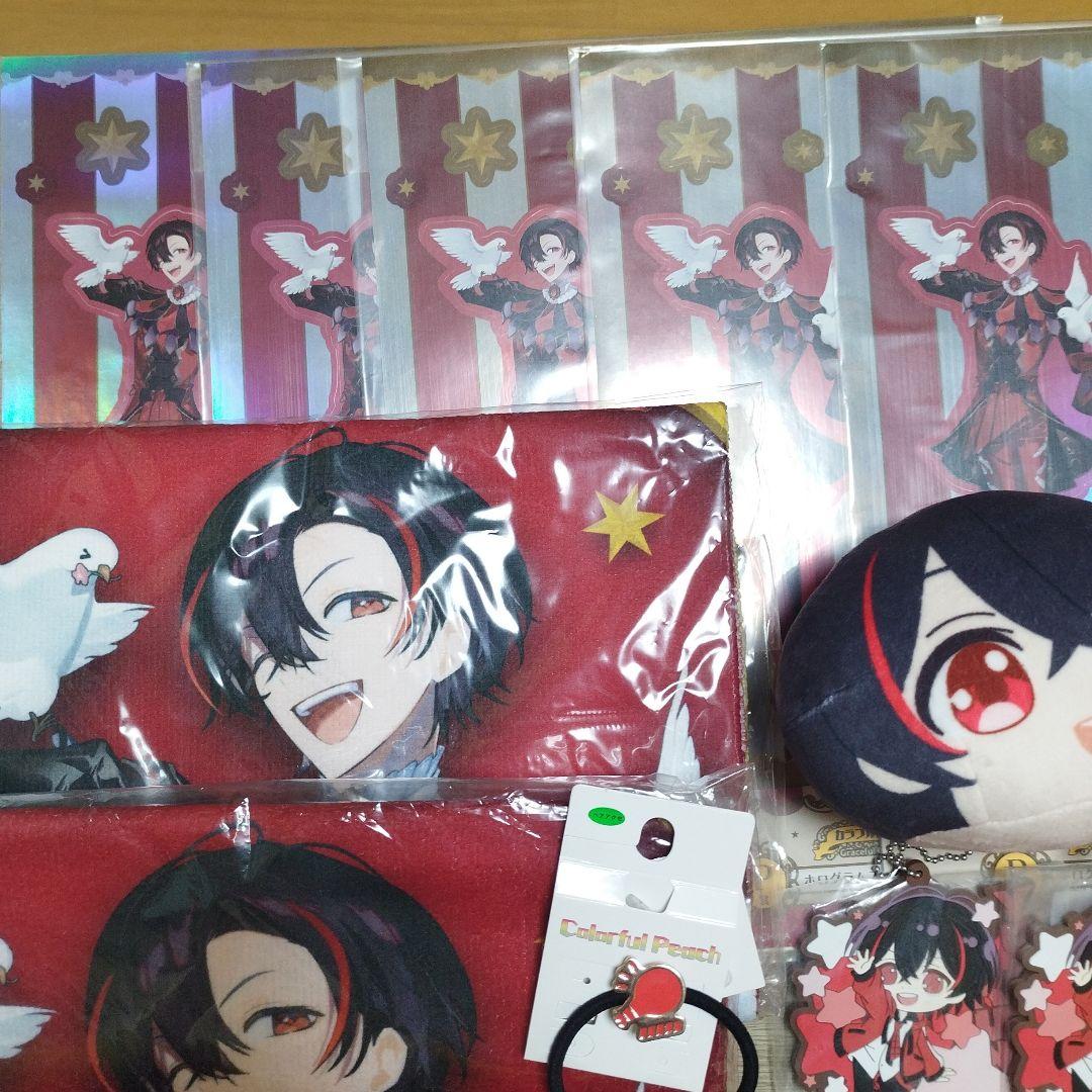 カラフルピーチ ゆあんくん まとめ売り 一番くじ アクキー 鏡 タオル