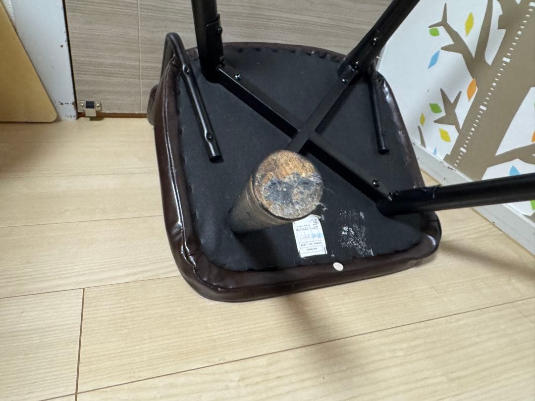 ニトリ チェア Nシールド ゲーリッグ3 ダークブラウン - メルカリ