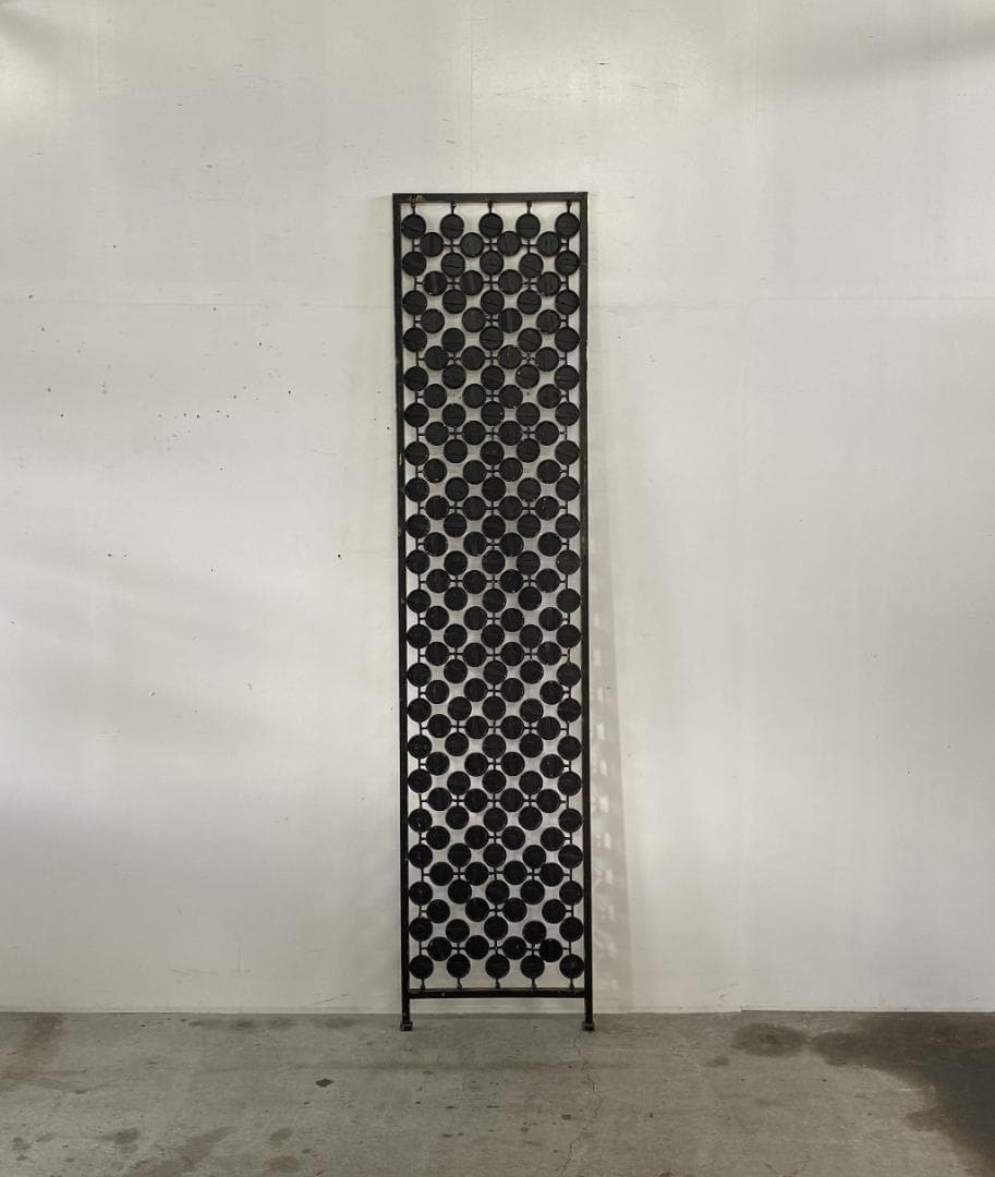 フランス アンティーク l and Mirror Screen 鏡