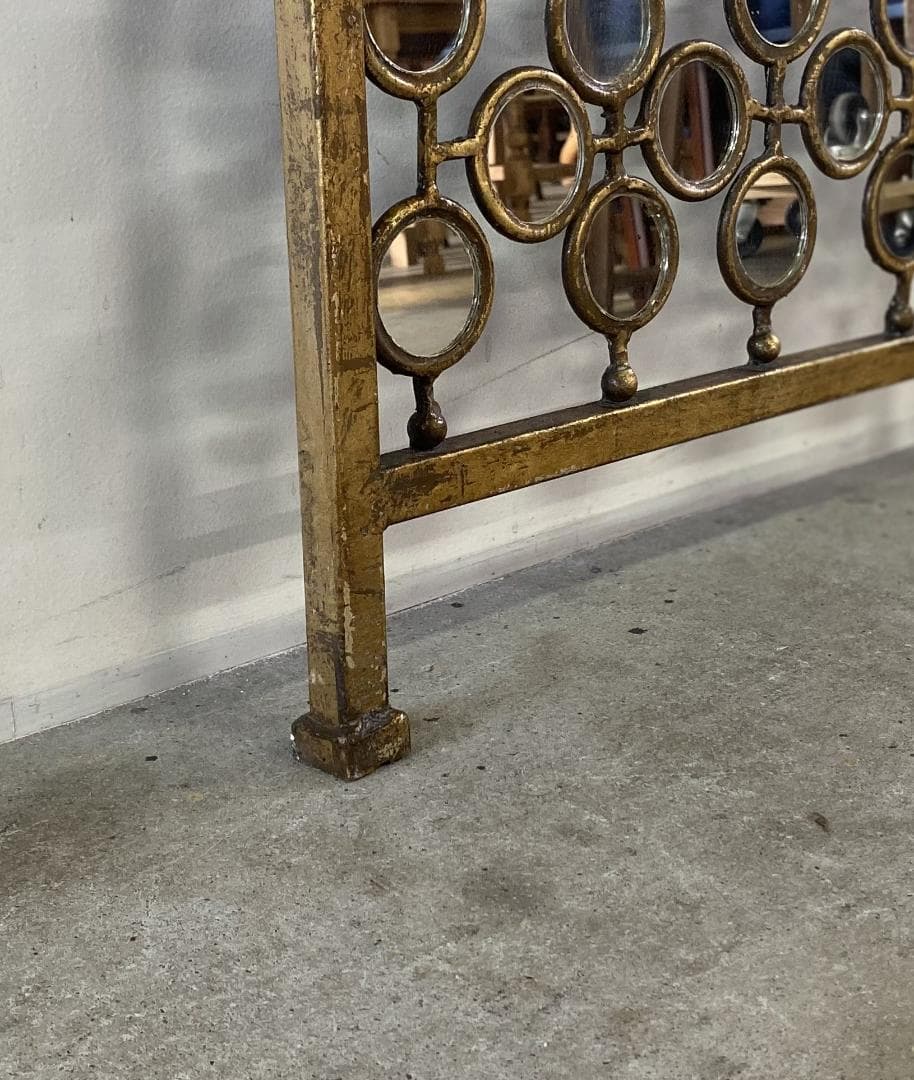 フランス アンティーク l and Mirror Screen 鏡