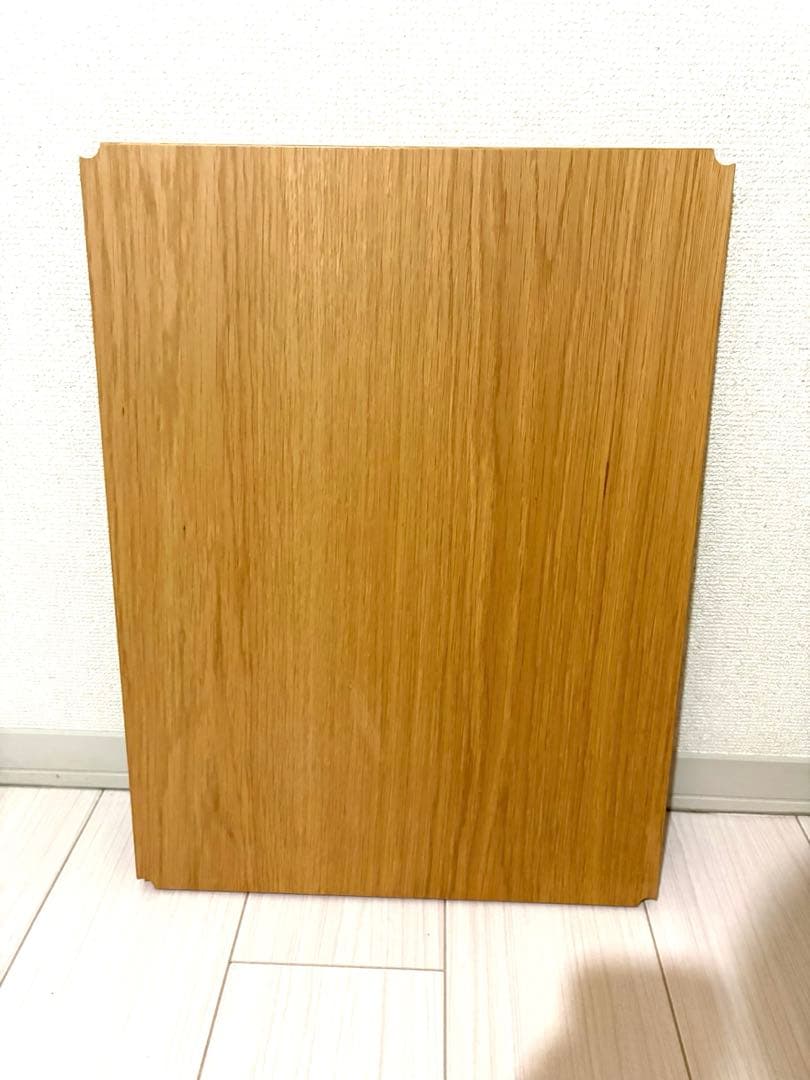 ステンレスユニットシェルフ棚　オーク材　幅56cm　6枚セット