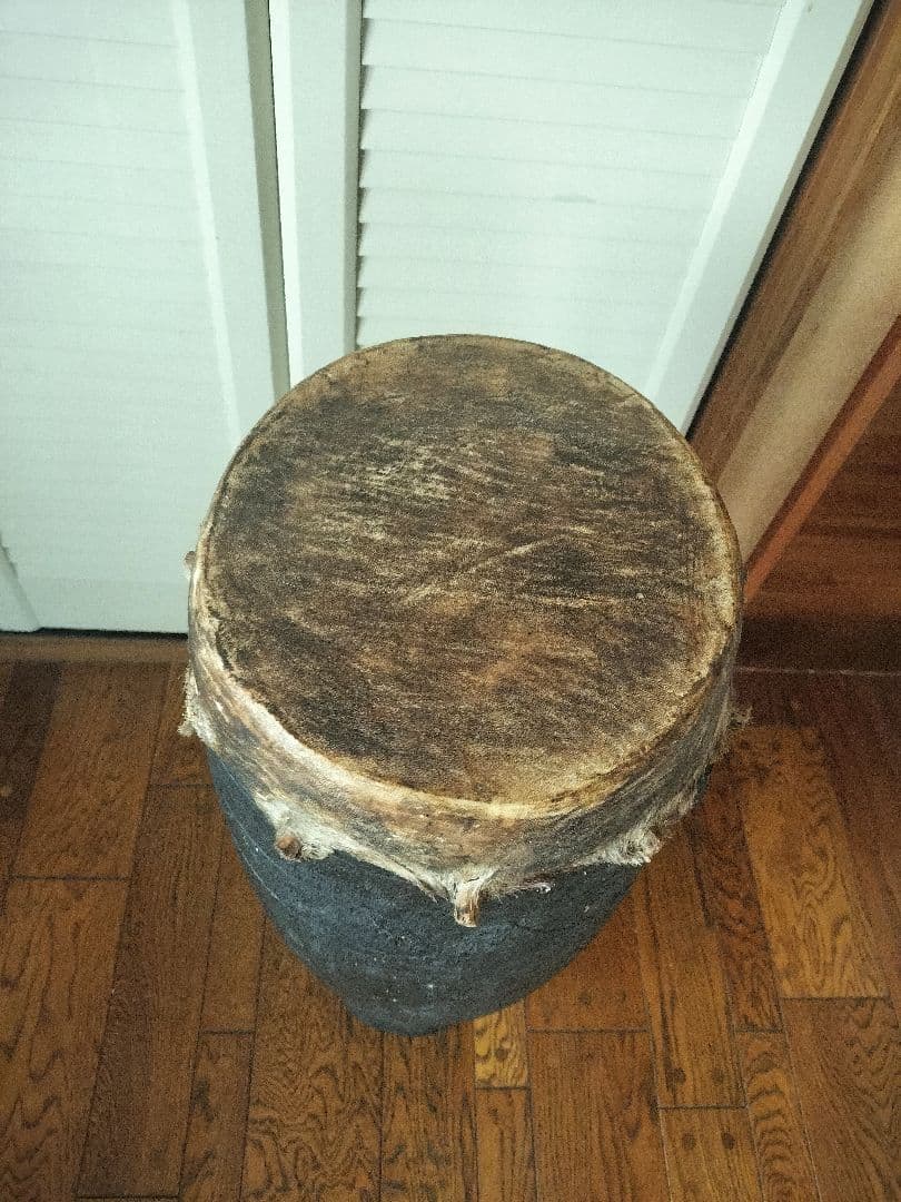 【アフリカンビンテージドラム｜東・中央アフリカ伝統太鼓】