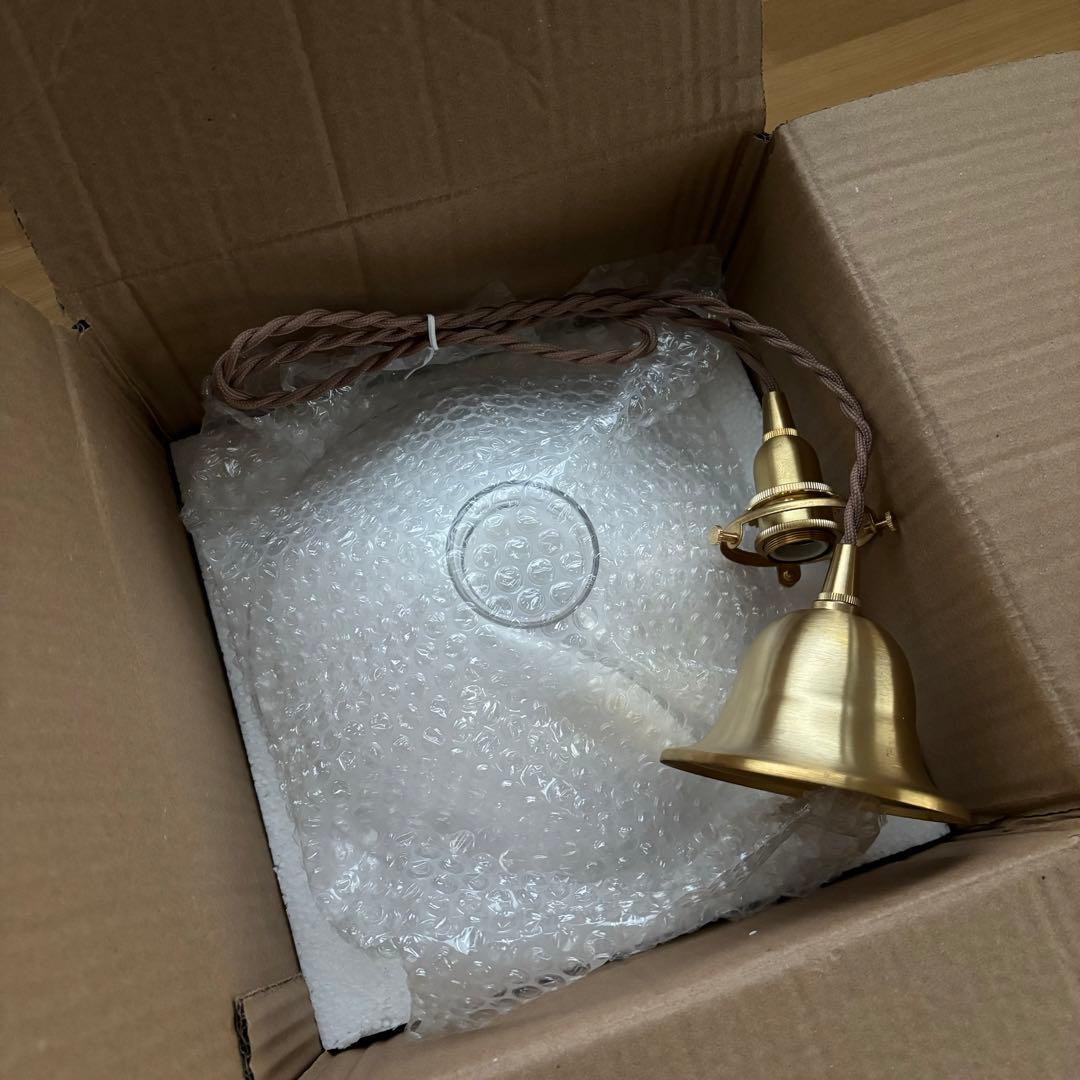 GeneWide ペンダントライト ブラス