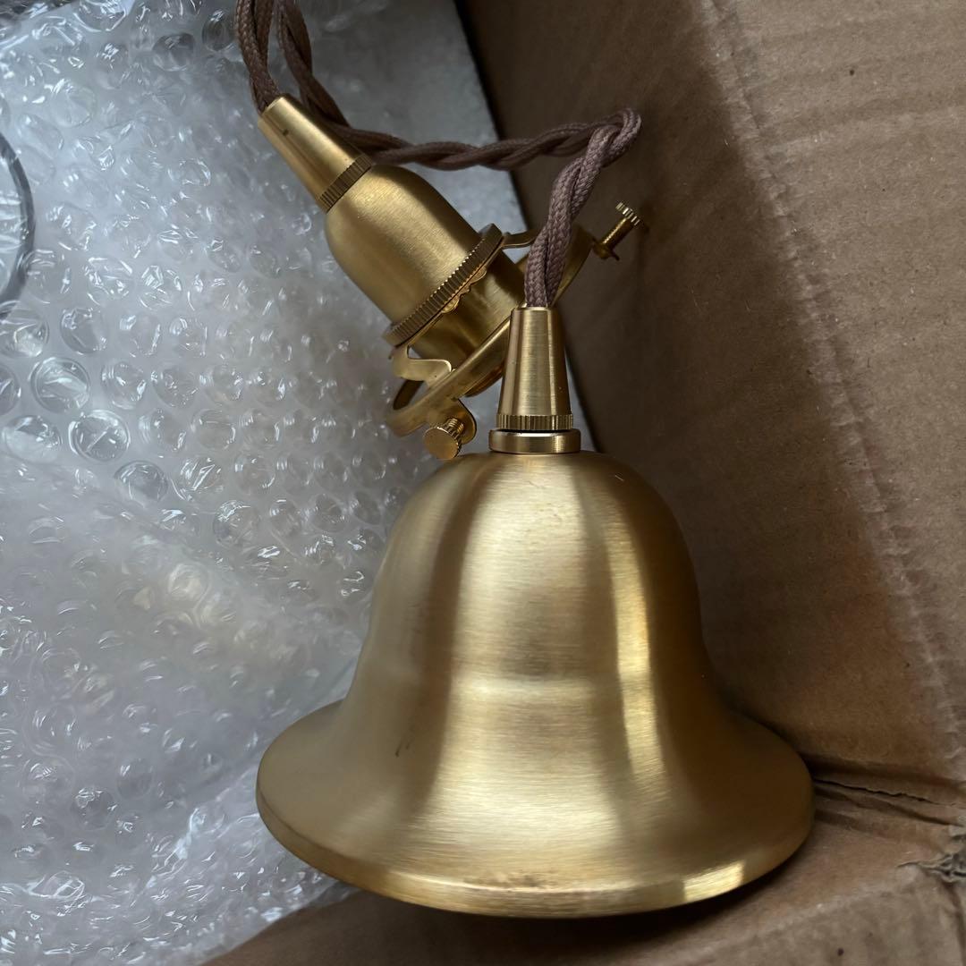 GeneWide ペンダントライト ブラス