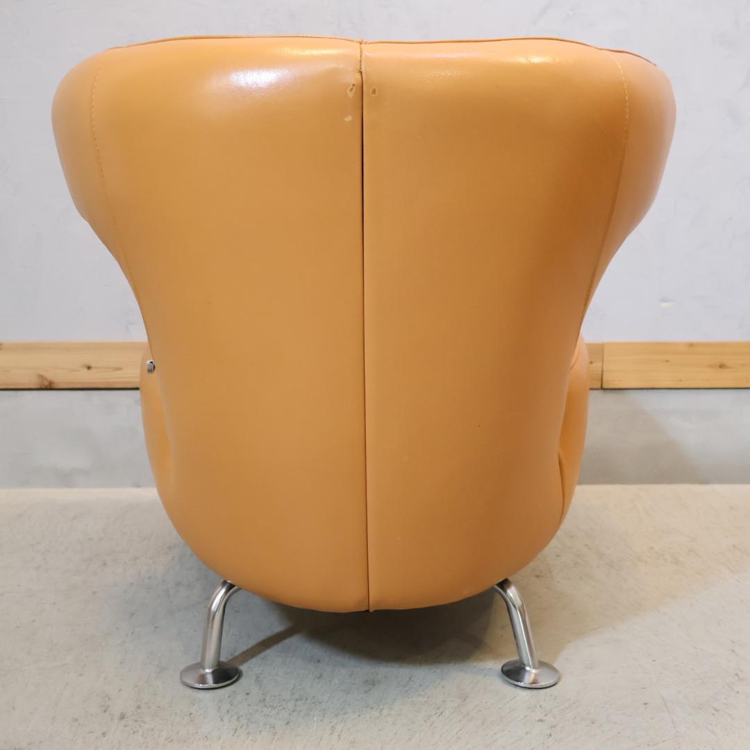 L様　IDC OTSUKA ドミシール 総革張り アームチェア レザー