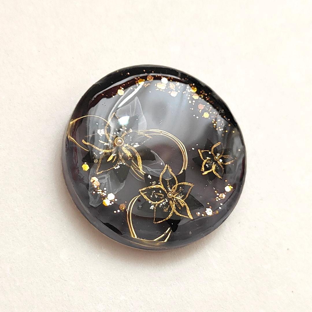 【957】ハンドメイド　レジン　ヘアゴム　ポニーフック