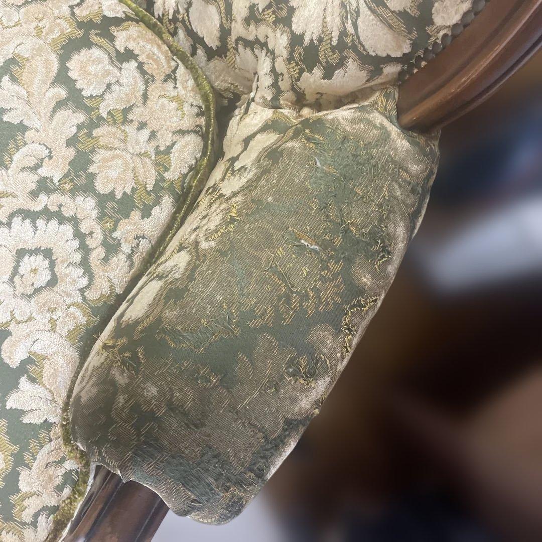 1960'sアメリカ製ヴィンテージソファー クラシック ジャガード アンティーク