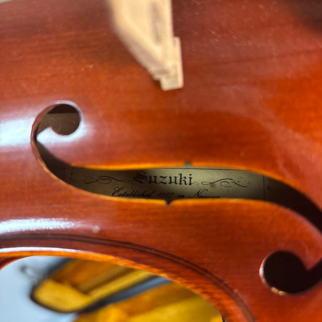 SUZUKI スズキ バイオリン No.280 4/4 1978 虎杢 弓 - メルカリ