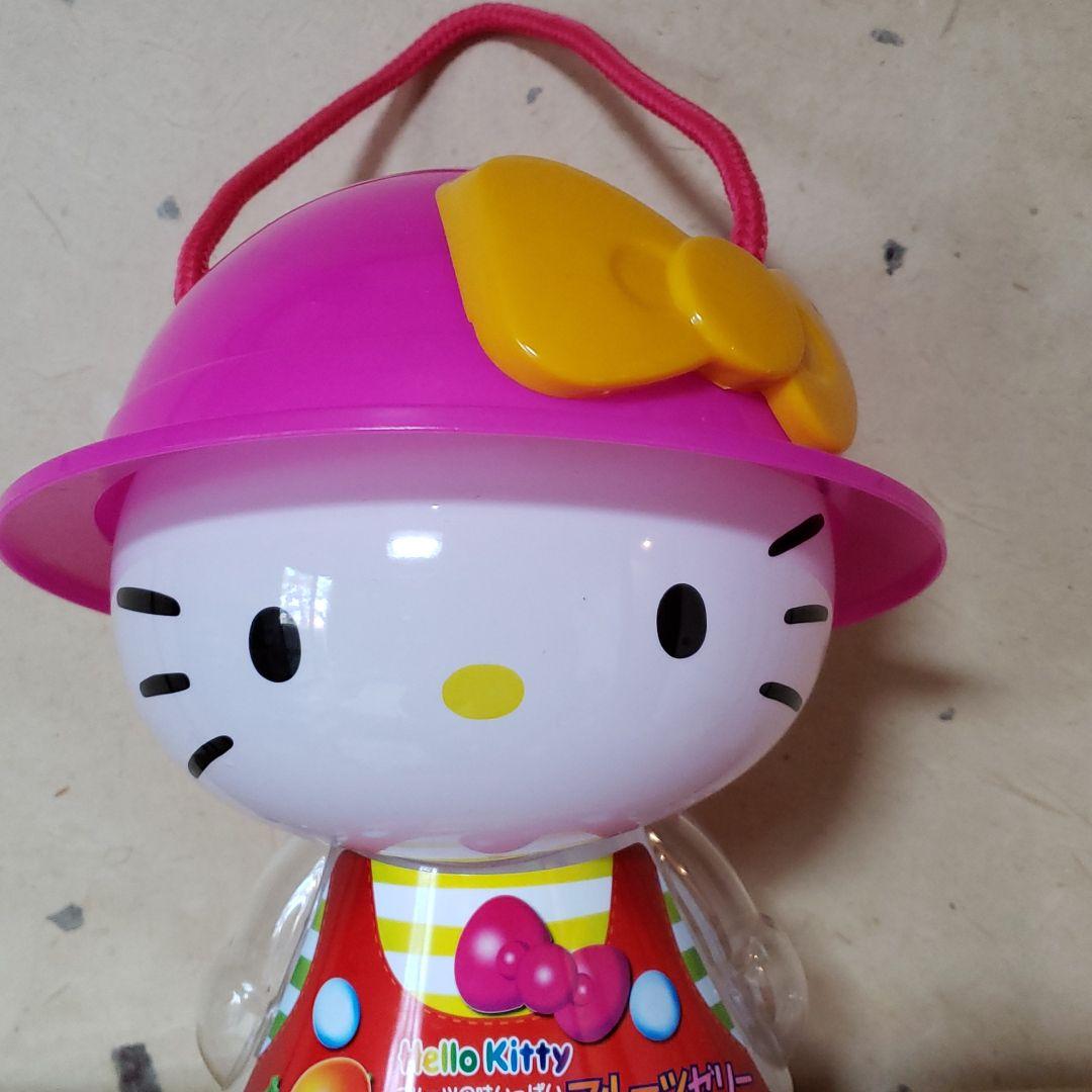 キティちゃん フルーツゼリー容器(貯金箱) - メルカリ
