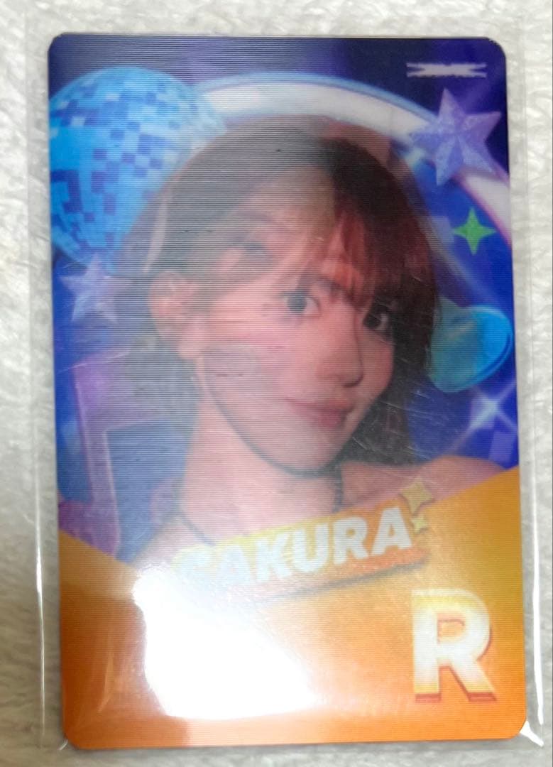 LE SSERAFIM RHYTHM HIVE トレカ サクラ レンチキュラー - メルカリ