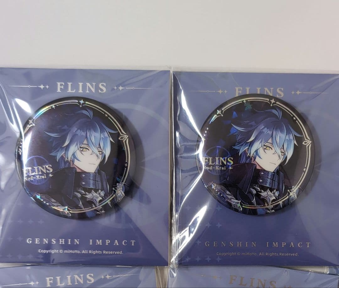 原神 フリンズ 缶バッジ 描き下ろし ナドクライ LunaⅠ 未来屋書店