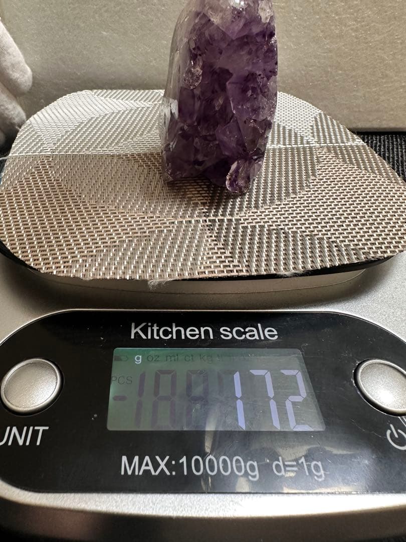 アメジスト クラスター タイチン共生 最高品質！ 1132 - メルカリ