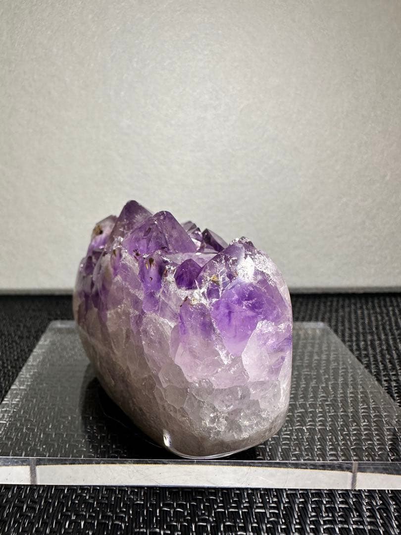 アメジスト クラスター タイチン共生 最高品質！ 1132 - メルカリ