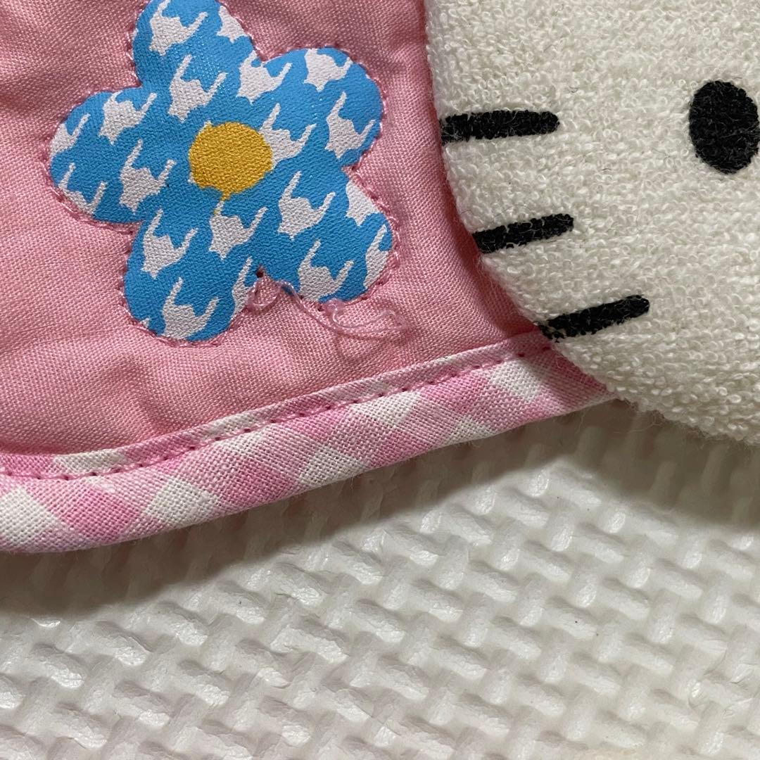 レトロ 1998年 ハローキティ カオハナキティ カーテンホルダーレア