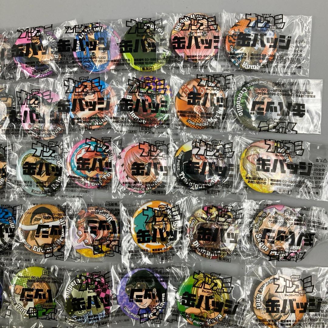 ナツコミ 2015 ワンピース 缶バッチ 103種 コンプリート - メルカリ