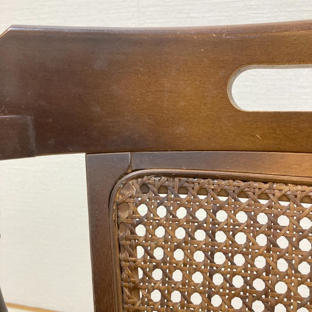 飛騨産業】キツツキ アームチェア 椅子 ラタン - メルカリ