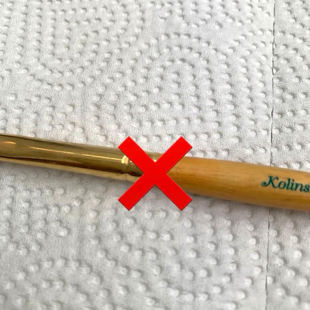 『コリンスキー』　ネイル　ブラシ　スカルプ　5本　まとめ売り