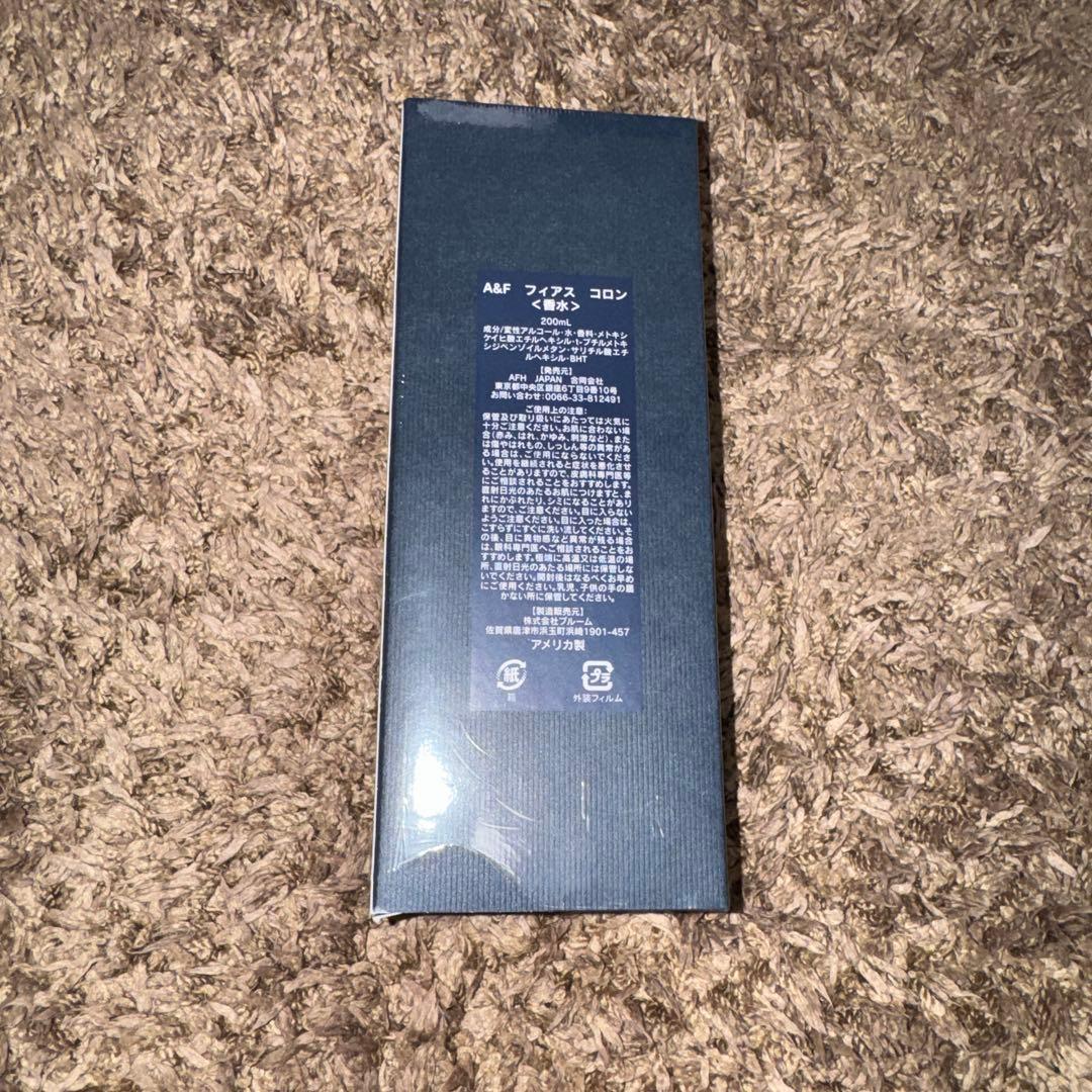 香水(男性用) Abercrombie & Fitch FIERCE COLOGNE 200ml