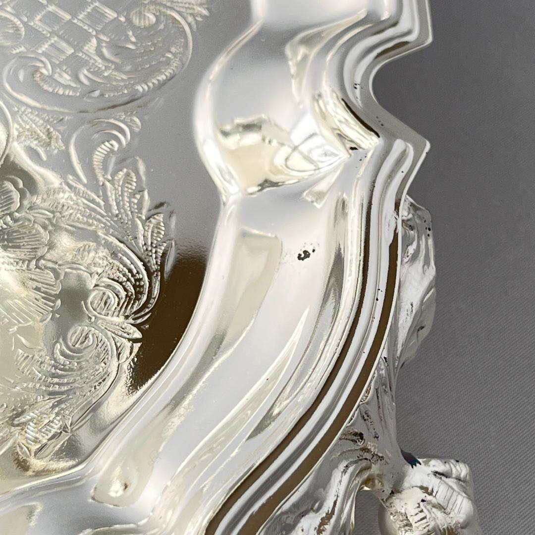 【QUEEN ANNE】 チッペンデールのケーキスタンド 3段