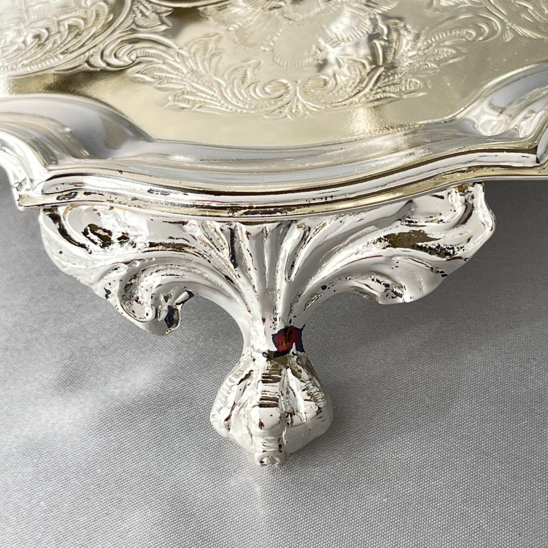 【QUEEN ANNE】 チッペンデールのケーキスタンド 3段