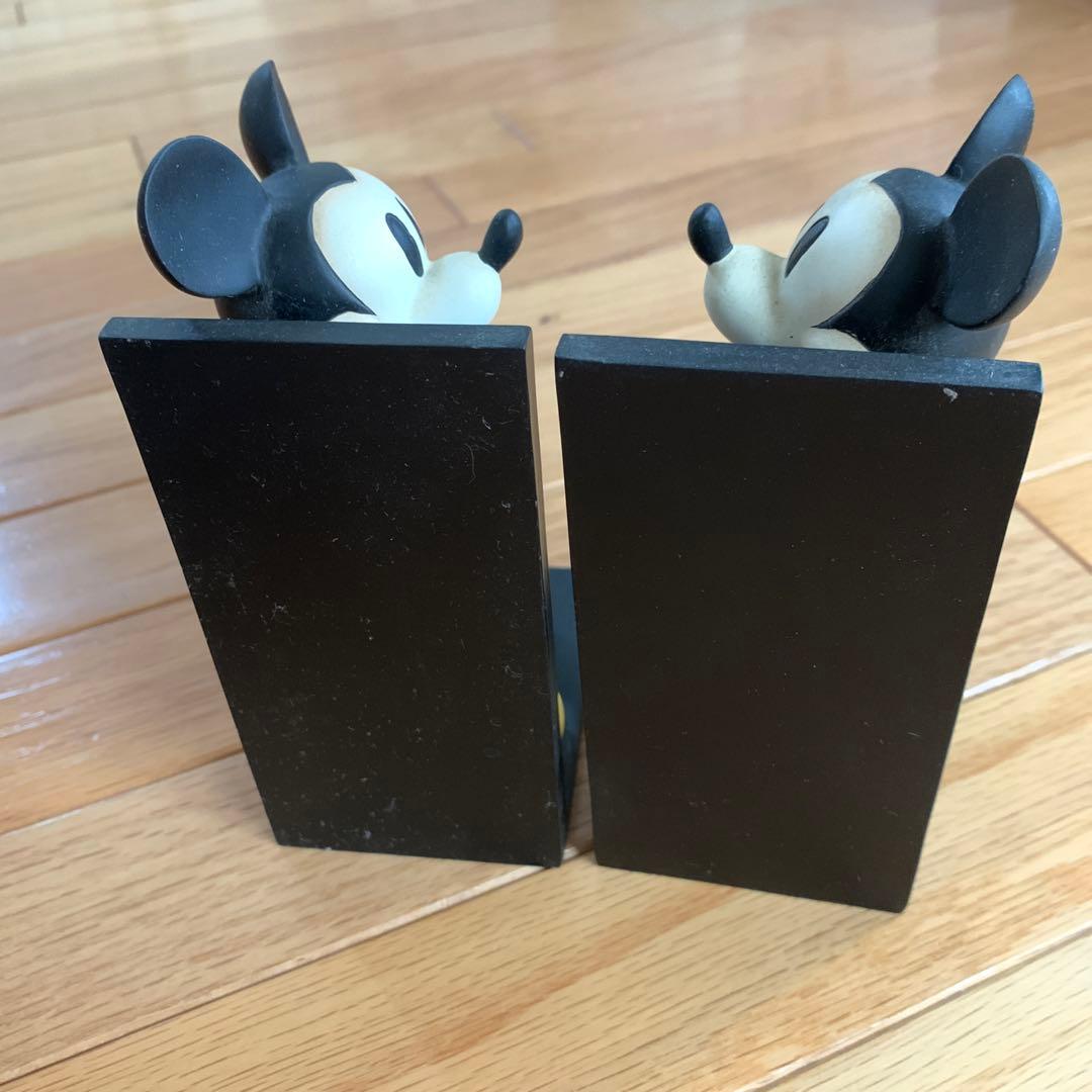 ディズニーストア ミッキーマウス ブックスタンド ブックエンド