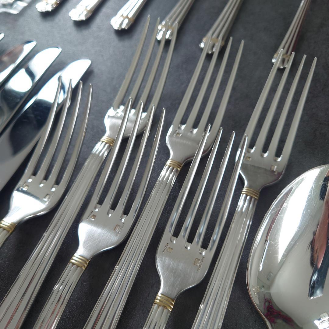 美品 クリストフル アリアゴールドリング 未開封含む 30点 箱付き