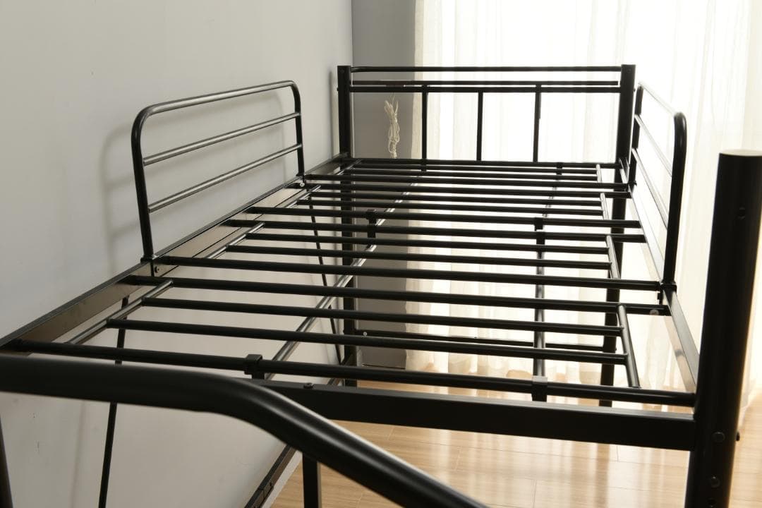 【パイプ床板・Sシングル】ロフトベッド パイプベッド シングル 耐荷重150kg