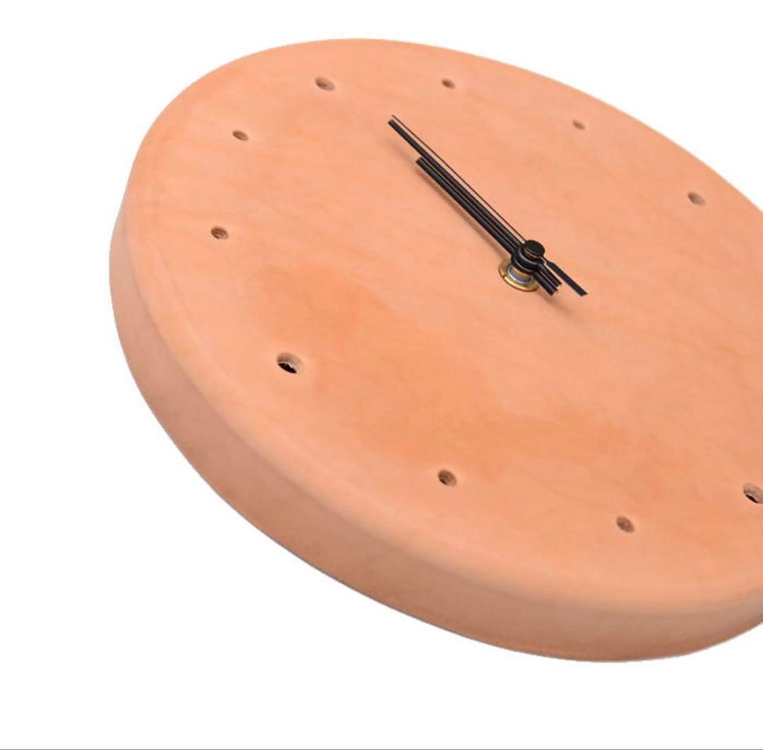 【Hender Scheme／エンダースキーマ】clock 5（レザークロック）