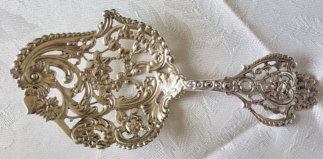 純銀 スターリング ゴーハム ボンボンスプーン キャディースプーン アンティーク