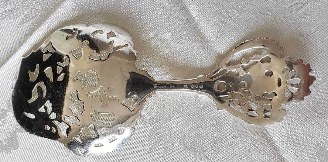 純銀 スターリング ゴーハム ボンボンスプーン キャディースプーン アンティーク