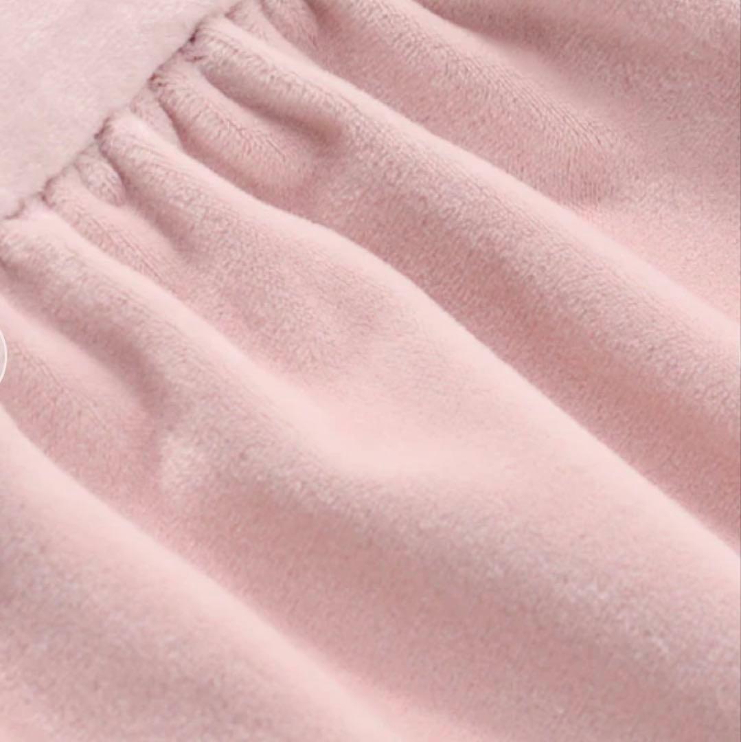 新品フランフラン　WARMY アルガンオイル加工 フリル ベッドパッド ダブル