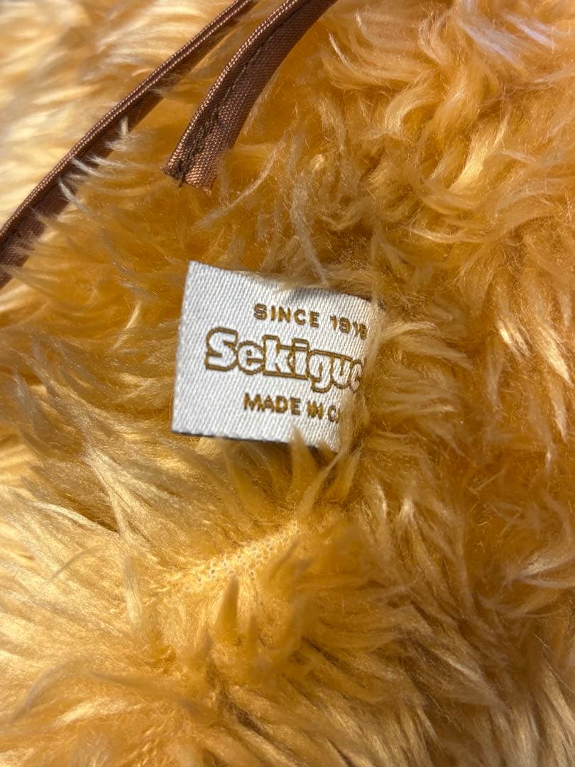 モンチッチ/ゴールド/限定/40周年/タグ付/ぬいぐるみ/L/セキグチ/未