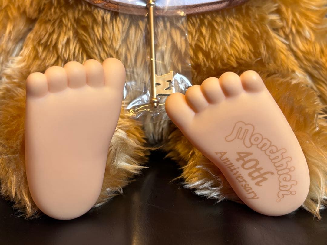 モンチッチ/ゴールド/限定/40周年/タグ付/ぬいぐるみ/L/セキグチ/未