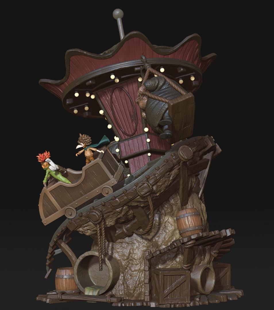 リトルナイトメア 1/10 未塗装未組立 フィギュア ガレージキット