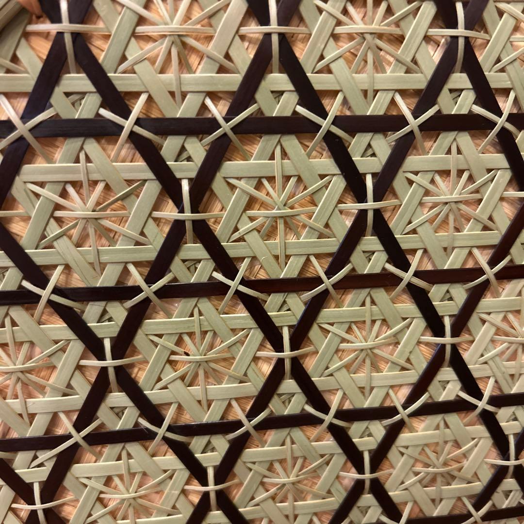 竹細工　壁掛け　色紙掛け　飾り台