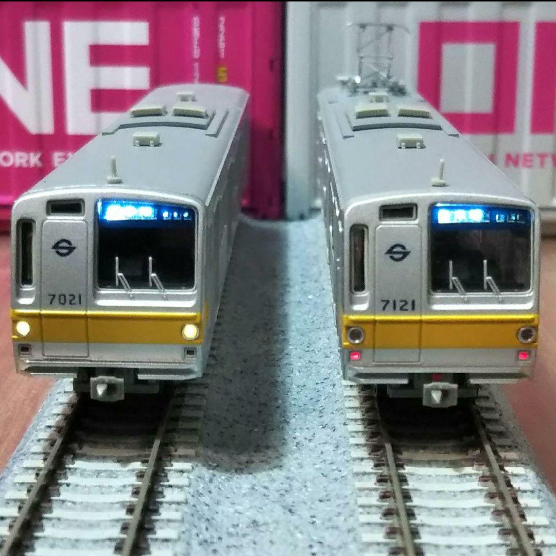 Nゲージ マイクロエース 営団地下鉄 7000系 後期型 冷房準備車 - メルカリ