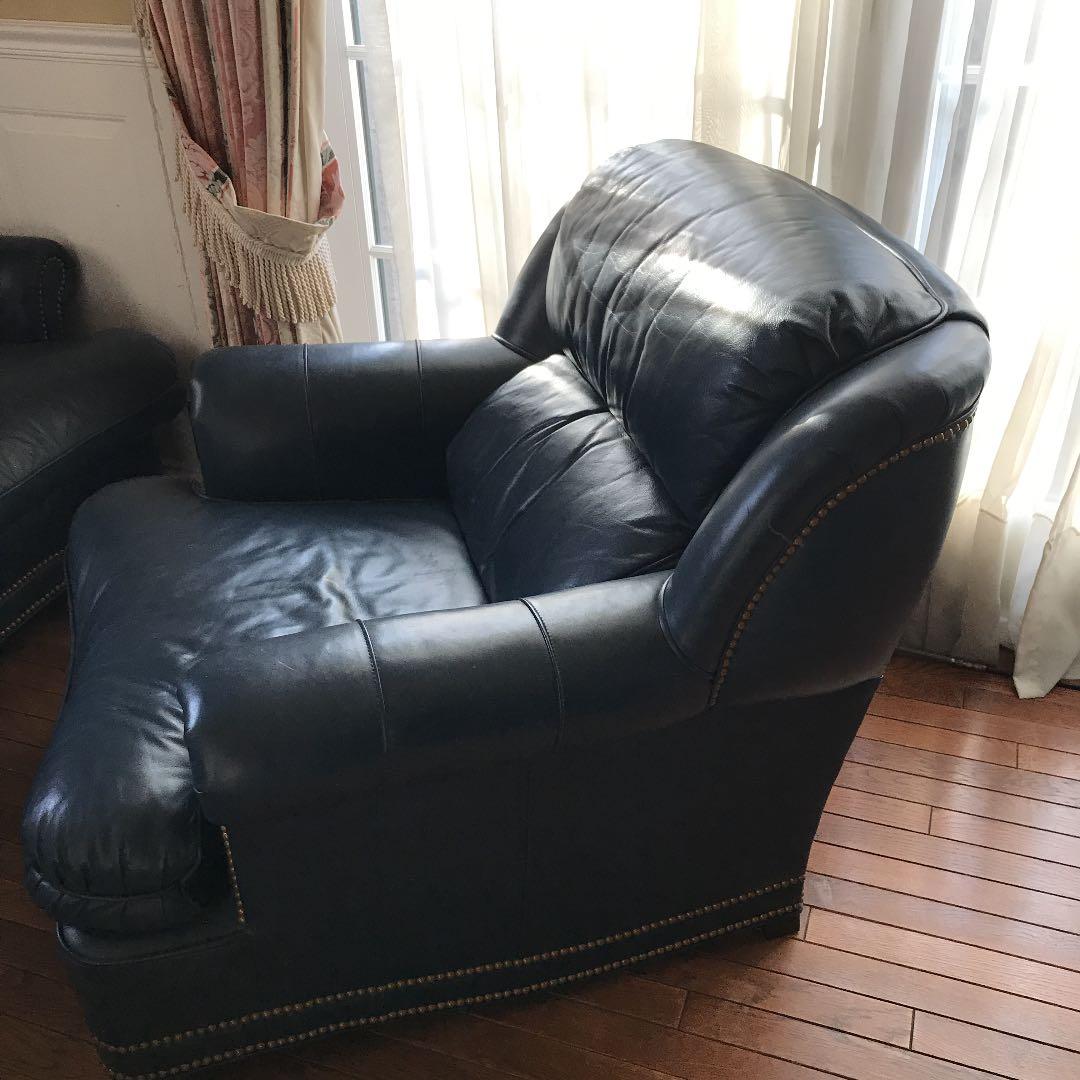 クリントン大統領執務室HANCOOK&MOORE,INC.1人ソファ