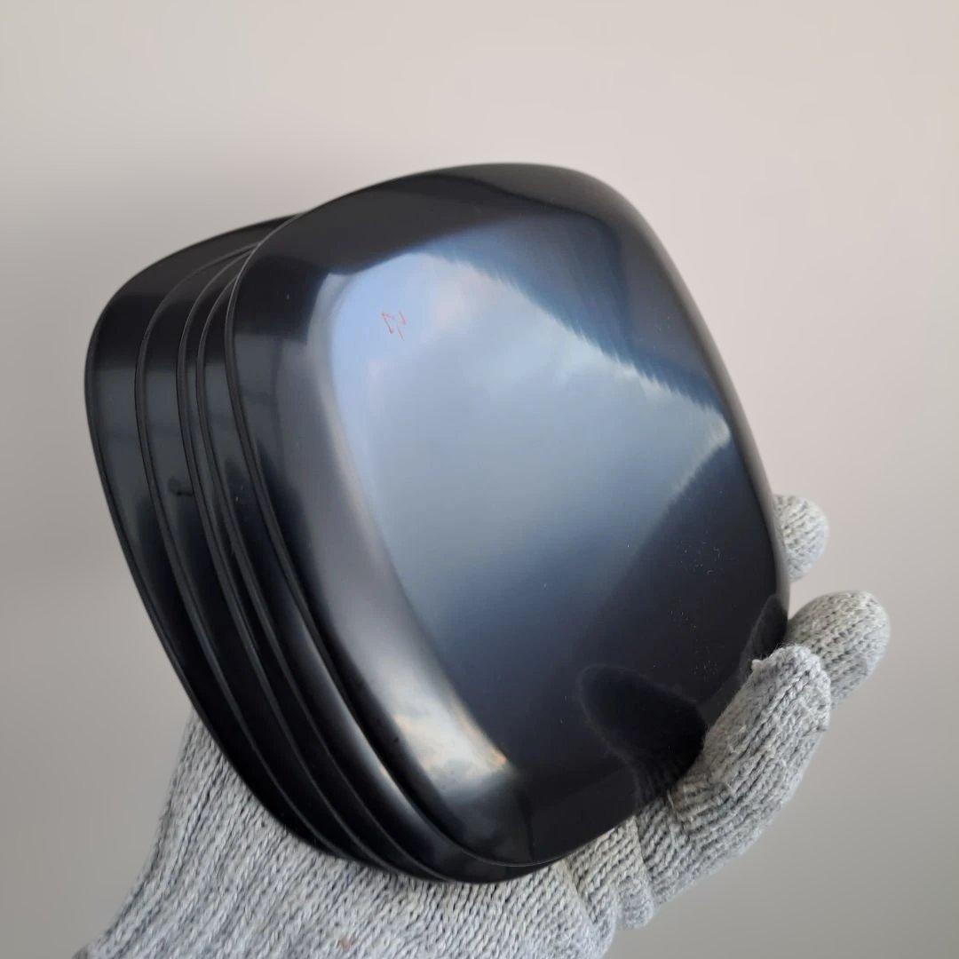 【輪島塗　老舗大雅堂　おもてなし揃】布着本堅地　枝松沈金　鏡面　黒塗　長期保管品