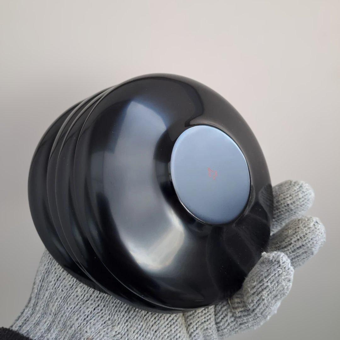 【輪島塗　老舗大雅堂　おもてなし揃】布着本堅地　枝松沈金　鏡面　黒塗　長期保管品