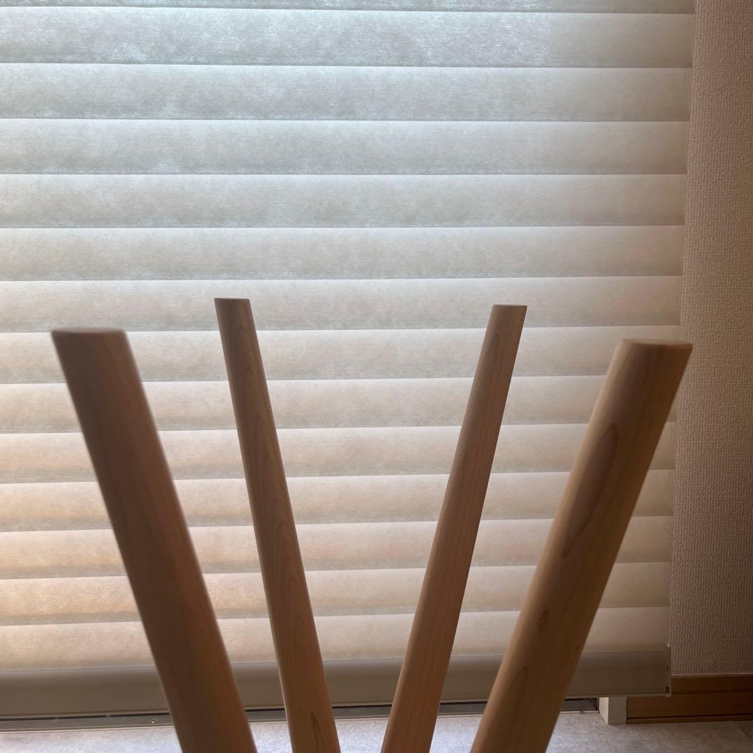 ナガノインテリア　木製スツール 【美品】