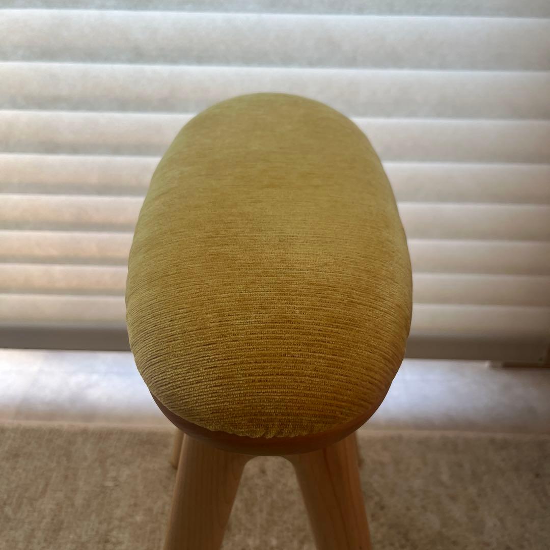 ナガノインテリア　木製スツール 【美品】