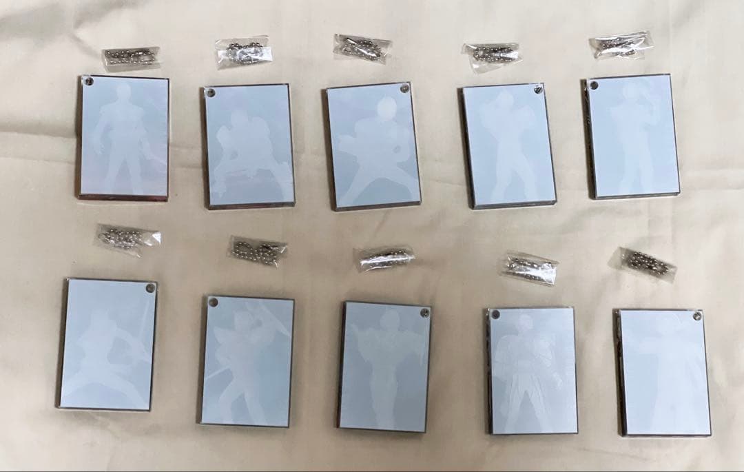 仮面ライダー555 仮面ライダーファイズ ドミノ風チャーム コンプリートセット