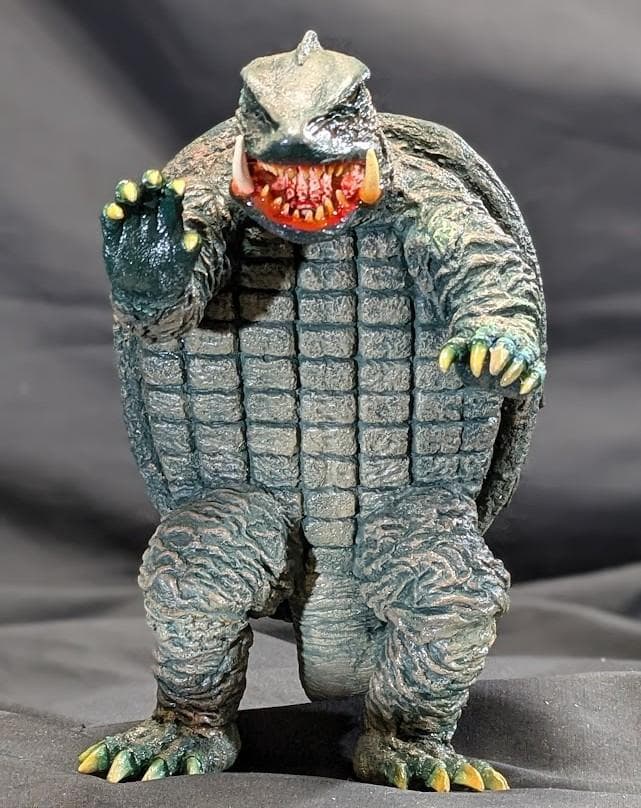 昭和ガメラ（海洋堂）ソフビ ガレージキット塗装済完成品
