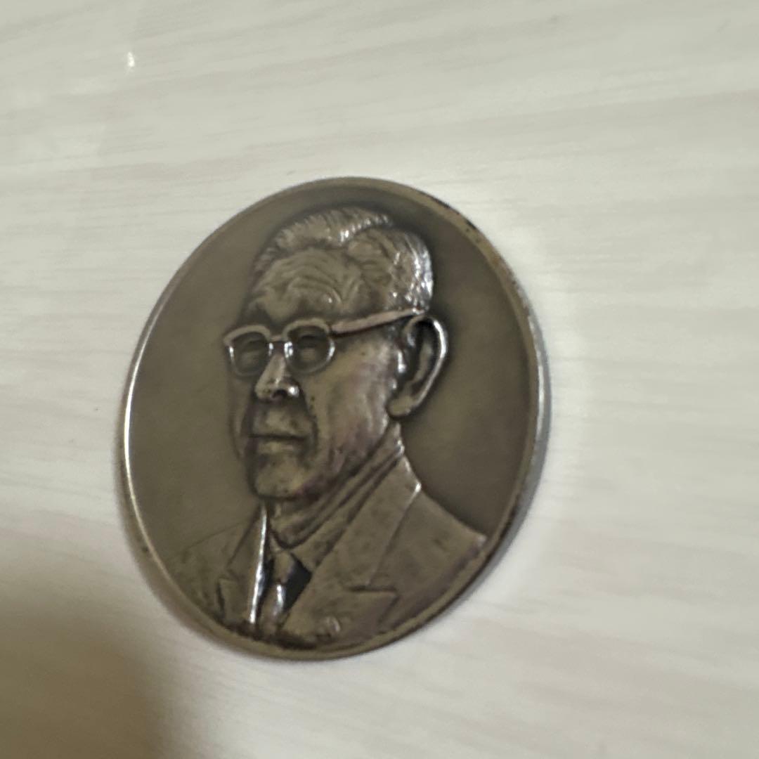 【純銀製】32.3g！松下電器産業/松下幸之助記念銀貨 純銀刻印有りSv1000