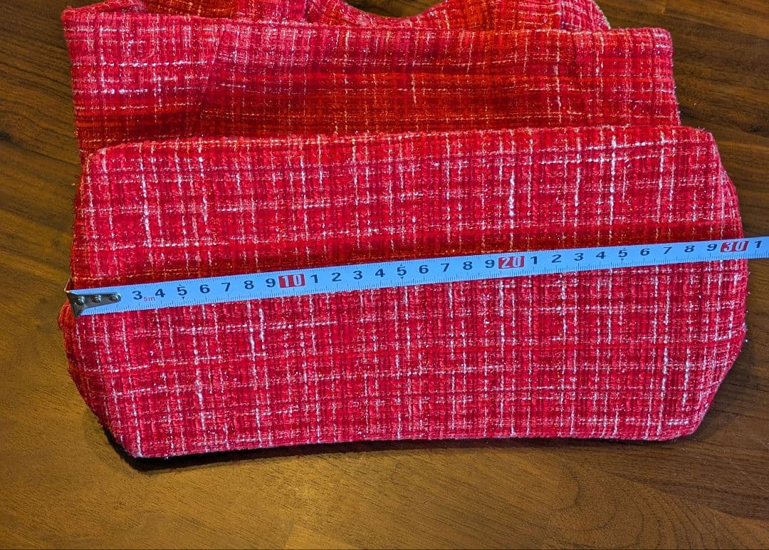 VORAVAJ BANGKOK フェアトレードバッグ　レッド ft-2