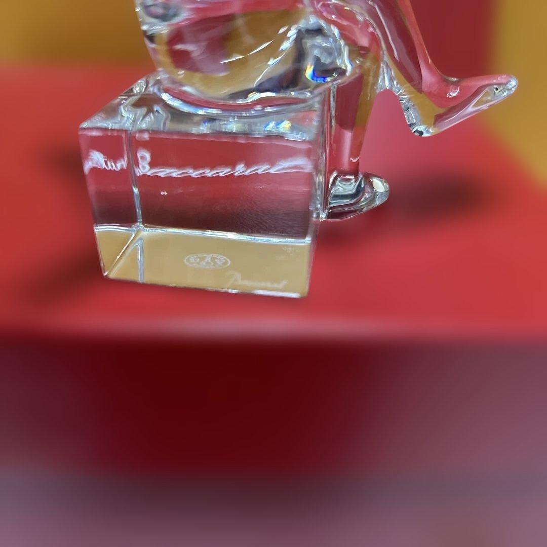 新品Baccarat バカラ　天使エンジェル 置物　クリスタル　ガラス