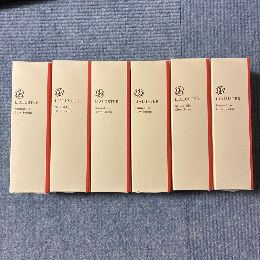 リアラスター ナチュラルビオグロウセラム 27ml x 6本セット 美容液