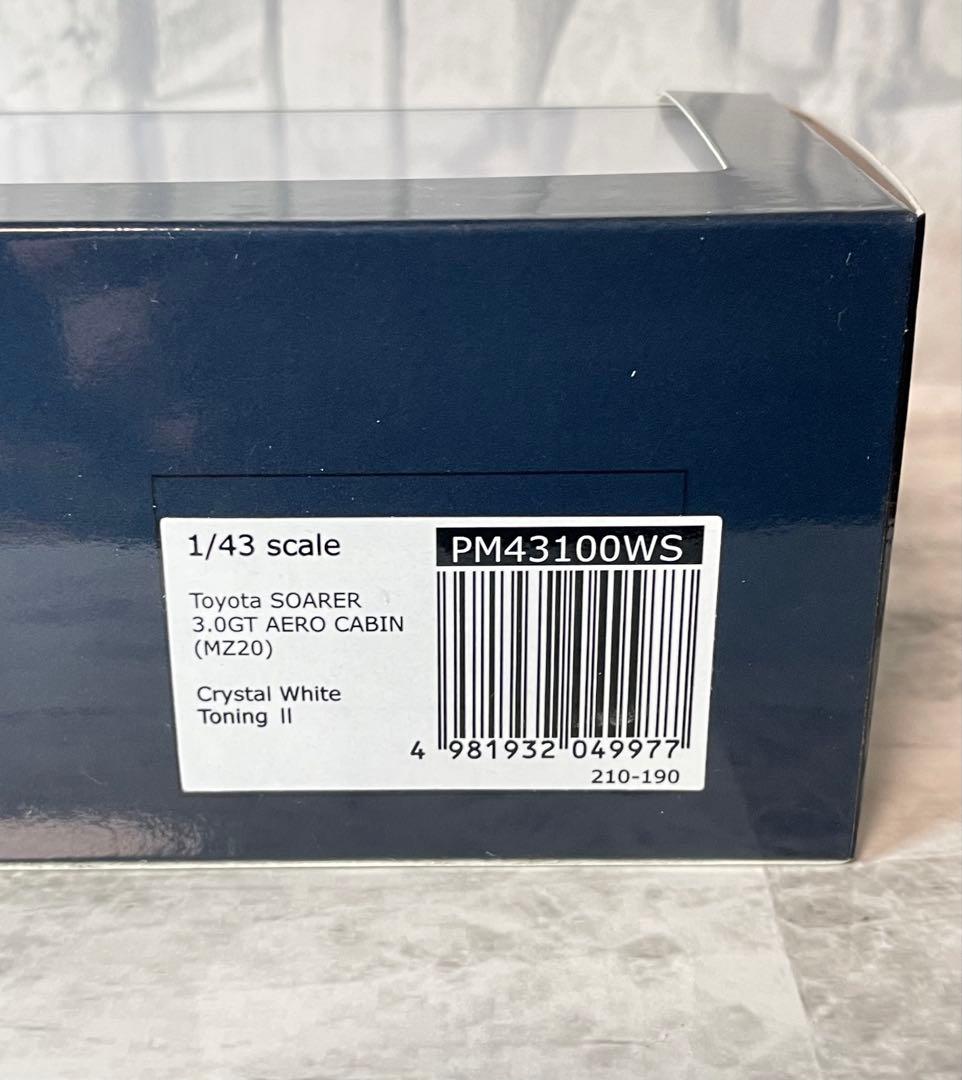 MARK43トヨタソアラ　3.0GT エアロキャビン　1/43ミニカー