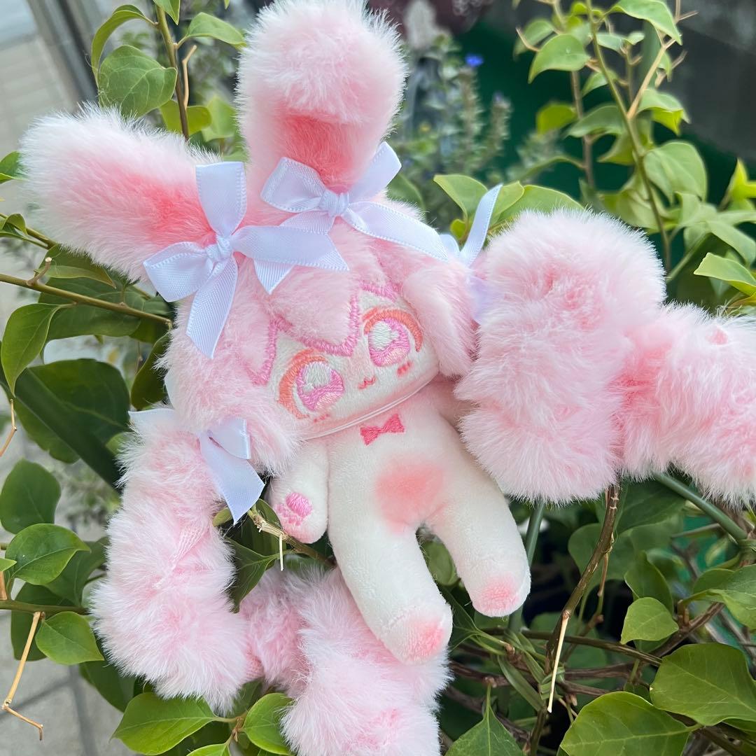 H*o様 自作ぬい ぽわうさちゃん 無属性ぬいぐるみ